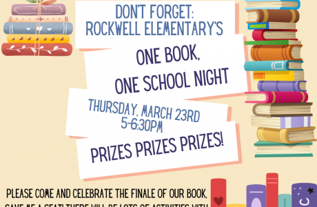 One School, One Book celebration