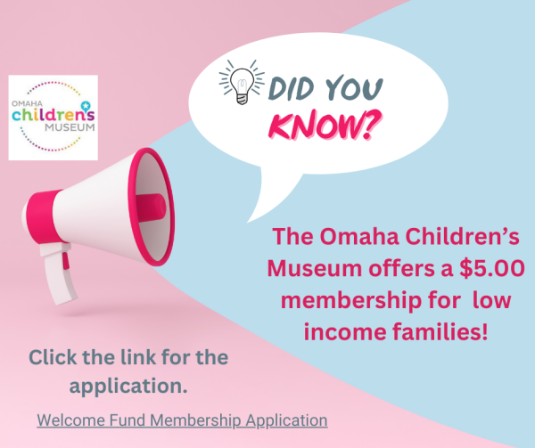 Omaha Children's Museum $5 membership