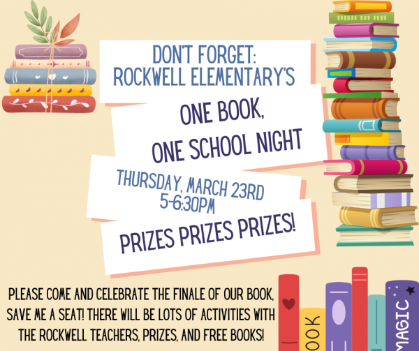 One School, One Book celebration