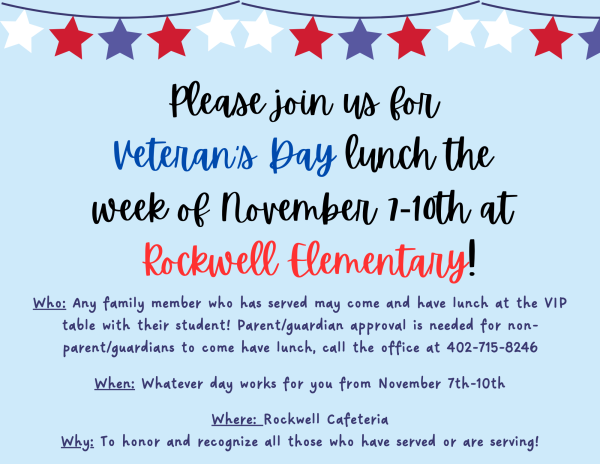 Veteran's Day lunch at Rockwell