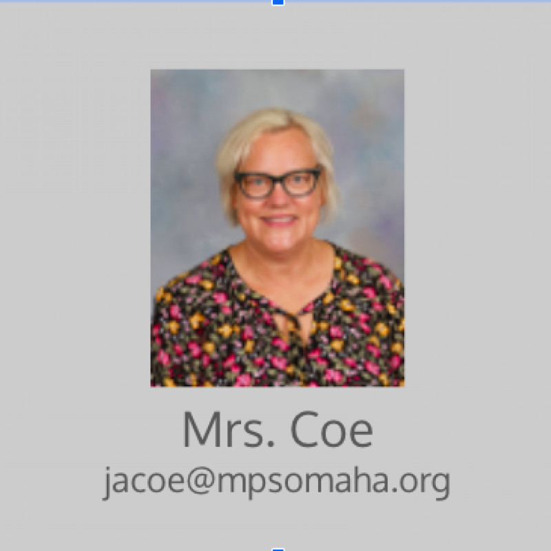 Mrs. Coe's E Learning